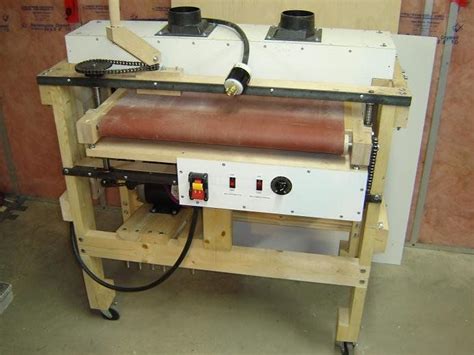 A Homemade Thickness Drum Sander I Built Used Woodworking Tools