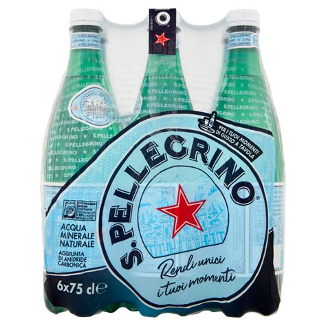 S Pellegrino Acqua Minerale Naturale Frizzante Cl X Carrefour