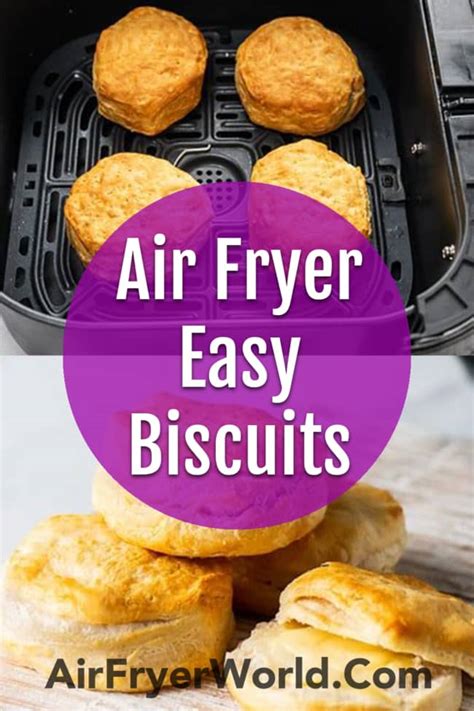 Air Fryer Canned Biscuits With Refrigerated Dough Air Fryer World