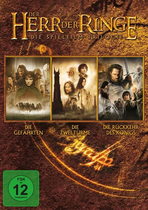 Der Herr Der Ringe Trilogie Box Set Amazon It Wood Elijah