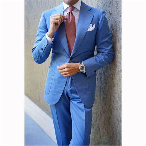 Sky Blue Suit