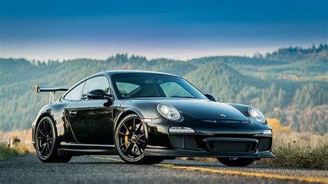 HD wallpaper: Porsche, Porsche 964 Turbo, Black Car, Coupé, Old Car, Sport Car | Wallpaper Flare