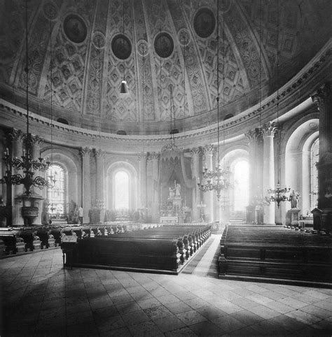 St Hedwig S Cathedral In Berlin Germany Prior To Air Raid