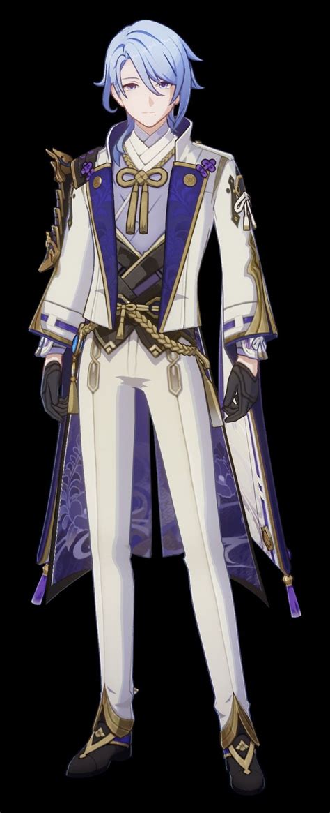 Kamisato Ayato Full Body Ayato Full Body Character Modeling