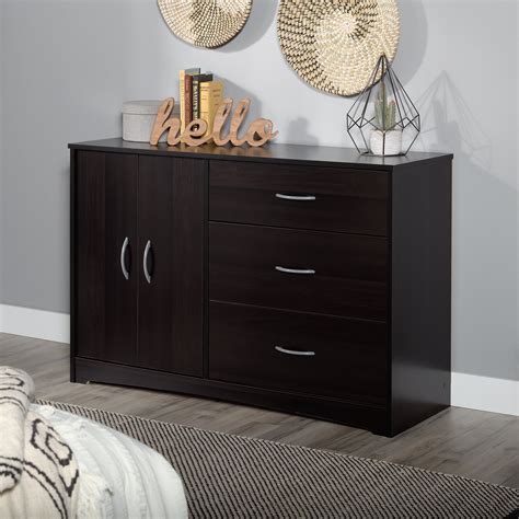 Sauder Beginnings Dresser Cinnamon Cherry Finish Walmart