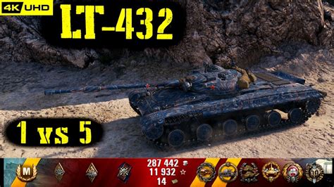 World Of Tanks Lt 432 Replay 7 Kills 6 3k Dmg Patch 1 7 0 Youtube