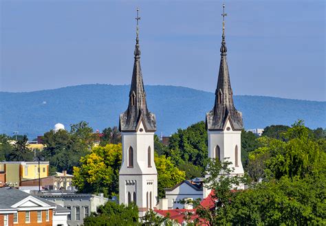 Church Steeples In Frederick Stephen Hung Photography
