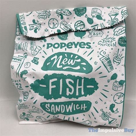 Delicious Popeyes Cajun Flounder Fish Sandwich