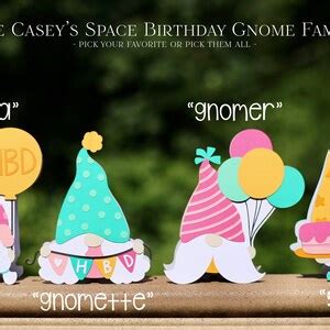 Birthday Gnome Card Happy Birthday Custom Gnome Handmade Custom Card Gnoah - Etsy