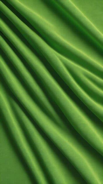 Premium Photo | Green fabric