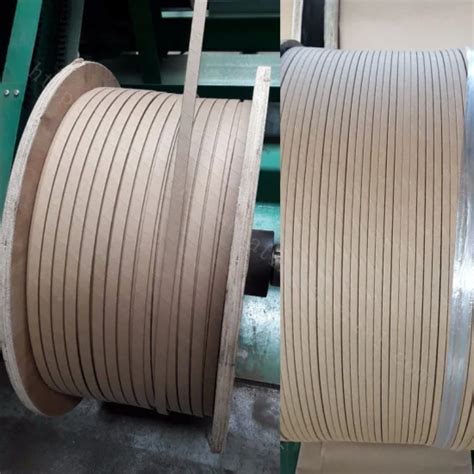 High Resistance Voltage Rectangular Paper Coated Insulated Copper Wire