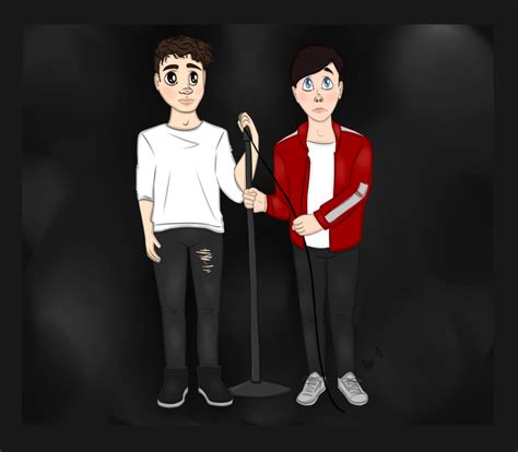 Interactive Introverts: Dan and Phil Tribute by doodlenstuff on DeviantArt