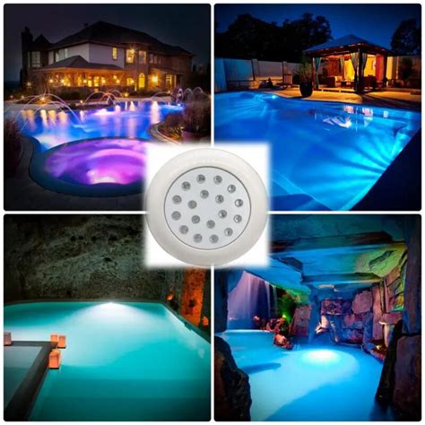 Lampe De Piscine LED Imperm Able Conforme La Norme IP68 Clairage D Ext