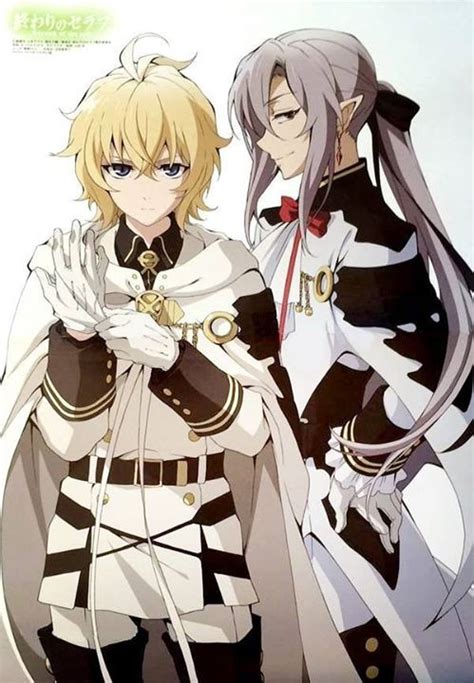 Owari No Seraph Hyakuya Mikaela Ferid Bathory Owari No Seraph