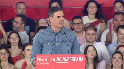 Sánchez asegura que Feijóo no quiere debatir porque no sabe cómo