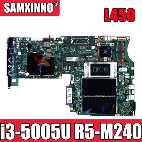 Placa Base NM A351 Para Lenovo ThinkPad L450 NM A351 Laotop Con I3