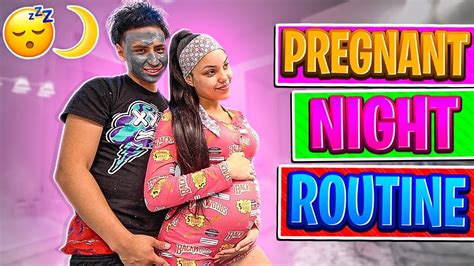 My Pregnant Night Routine ️ Youtube