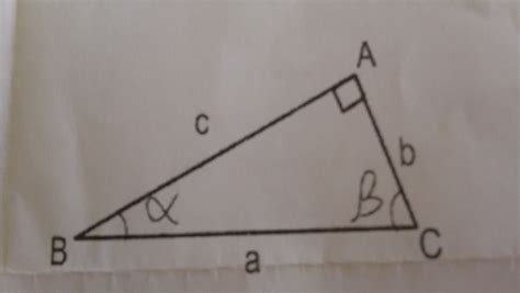 Dado O Triângulo Abc Retângulo A Mostrando Na Figura Abaixo