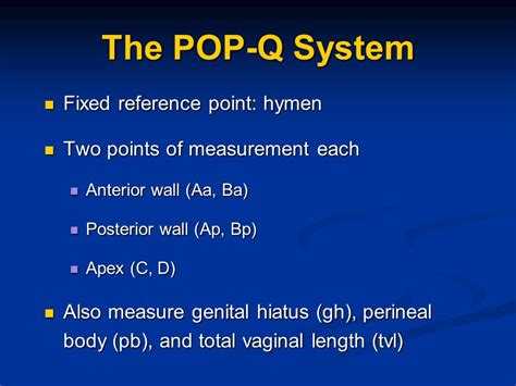 Evaluation Of Pelvic Organ Prolapse Ppt Video Online Download