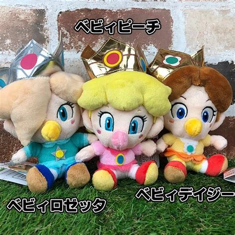 スーパーマリオ ぬいぐるみ S ベビィマリオベビィルイージベビィピーチベビィデイジーベビィロゼッタ オールスターコレクション