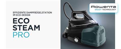 Amazon.de: Rowenta DG9610 Eco Steam Pro Dampfbügelstation, 2800 Watt, 7 ...