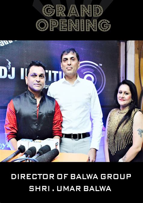 Dj Institute Dj Raj Mumbai With Shri Umar Balwa Director Of Balwa