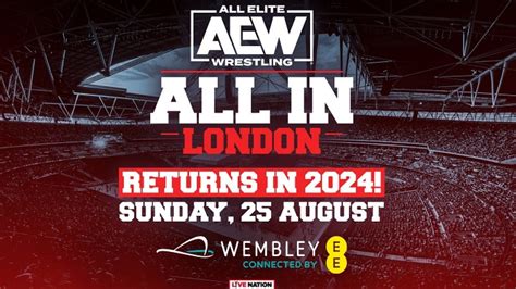 Aew To Have Bigger Stage Set Up For All In 2024 In Wembley Stadium Than All In 2023