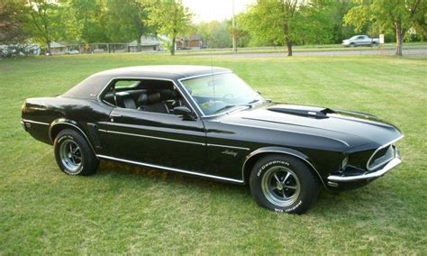 Raven Black 1969 Ford Mustang Grande Hardtop - MustangAttitude.com Photo Detail