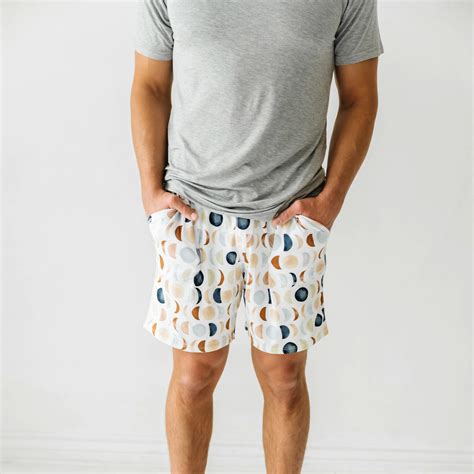 Luna Neutral Men's Pajama Shorts – Little Sleepies