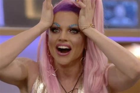 Celebrity Big Brother Courtney Act Drops Villain Ann Widdecombe