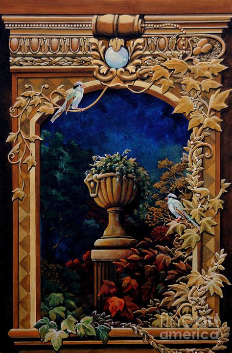 Trompe L Oeil Painting By Pamela Roehm