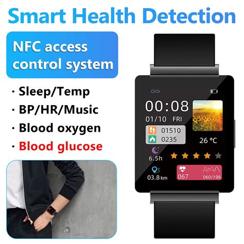 Ecg Noninvasive Blood Glucose Smartwatch Body Ubuy India