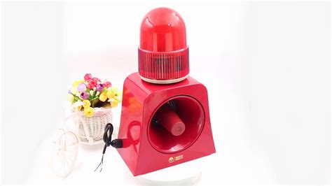 12v 24v 220v Outdoor Waterproof Industrial Voice Alarm Siren With 24