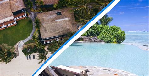 8 Night Combo Pacific Resorts Rarotonga And Aitutaki Land Package Cook