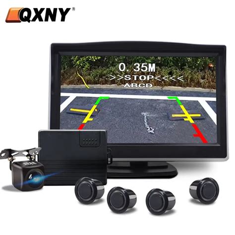 Car Video Parking Sensors Reverse Backup Radar Parktronic System Three