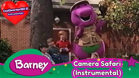 Barney Camera Safari Instrumental Youtube