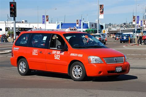 Mercury Taxi Mercury Monterey Minivan In Downtown San Dieg So Cal