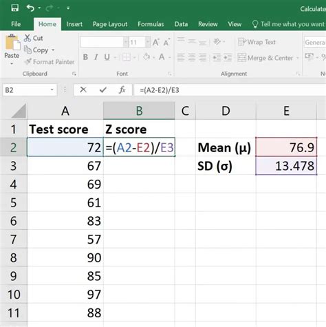 How To Calculate Mean Value In Excel Haiper