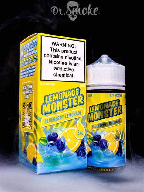 Жидкость Lemonade Monster Blueberry Lemonade купить в Киеве и Украине