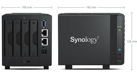 Synology 4 Bay 25″ Nas Ds419slim Diskless Enclosure Xbsasia It