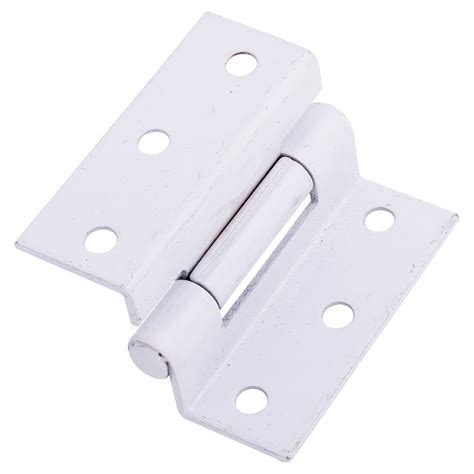 Storm Proof Casement Hinge 8mm Flush Wide Gap 63mm Bright Zinc Plated