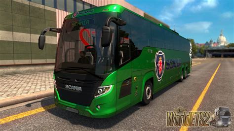 Scania Touring K410 Passenger Bus For Euro Truck Simulator 2