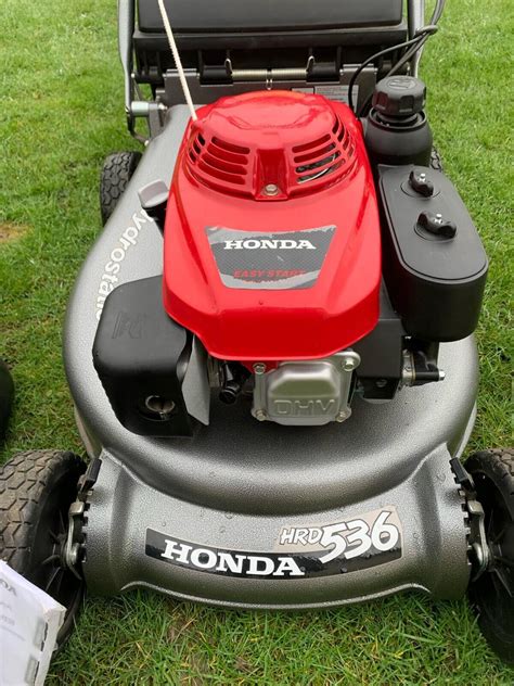 Honda Hrd Lawnmower Self Propelled Petrol Lawn Mower Ebay