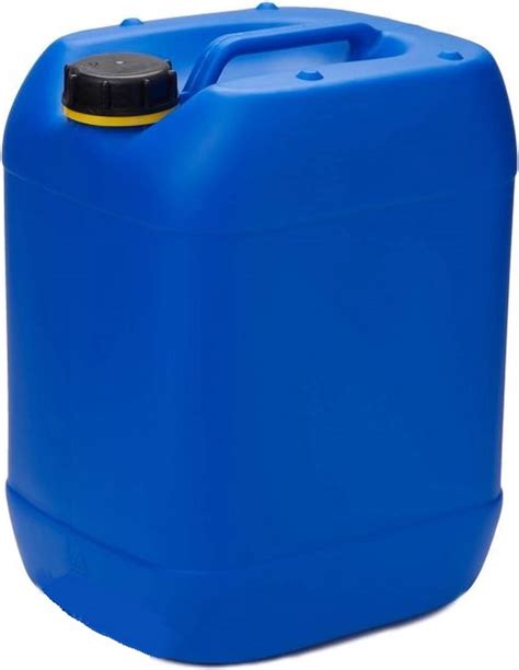 Jerrycan Blauw 20 Liter Met Dop Stapelbaar UN X Food Grade