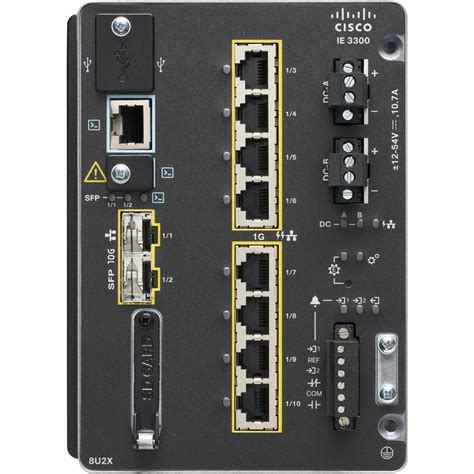 Cisco Ie 3300 8t2s E Catalyst Ie 3300 8t2s Rugged Switch 8 Gigabit Et Network Hardwares