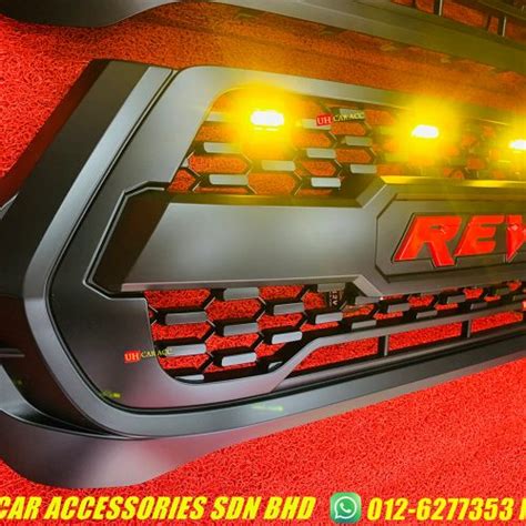 Toyota Hilux Rogue 2020 Front Grill With LED UH Car