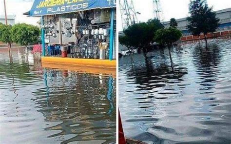 Tultitlán Bajo El Agua Fuerte Lluvia Deja Inundaciones En El Valle De