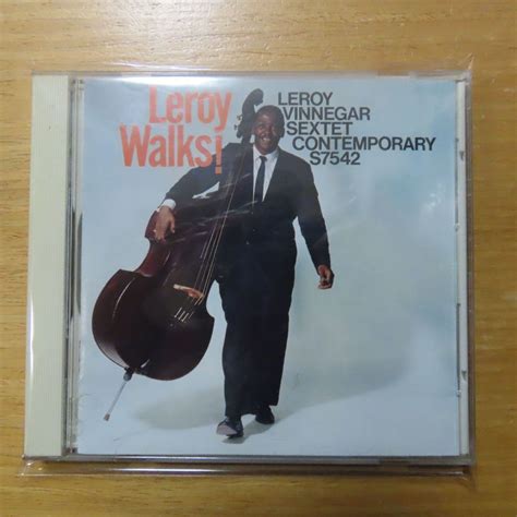 【やや傷や汚れあり】31019956【cd国内初期盤3200円盤】leroy Vinnegar Sextet Leroy Walks