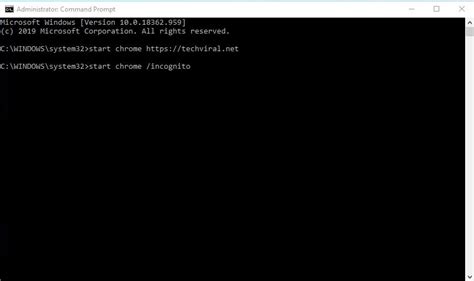 How To Open Any Website On Chrome Via Command Prompt Techviral