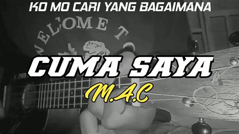 Ko Mo Cari Yang Bagaimana Cuma Saya M A C Cover Ukulele By Pwd